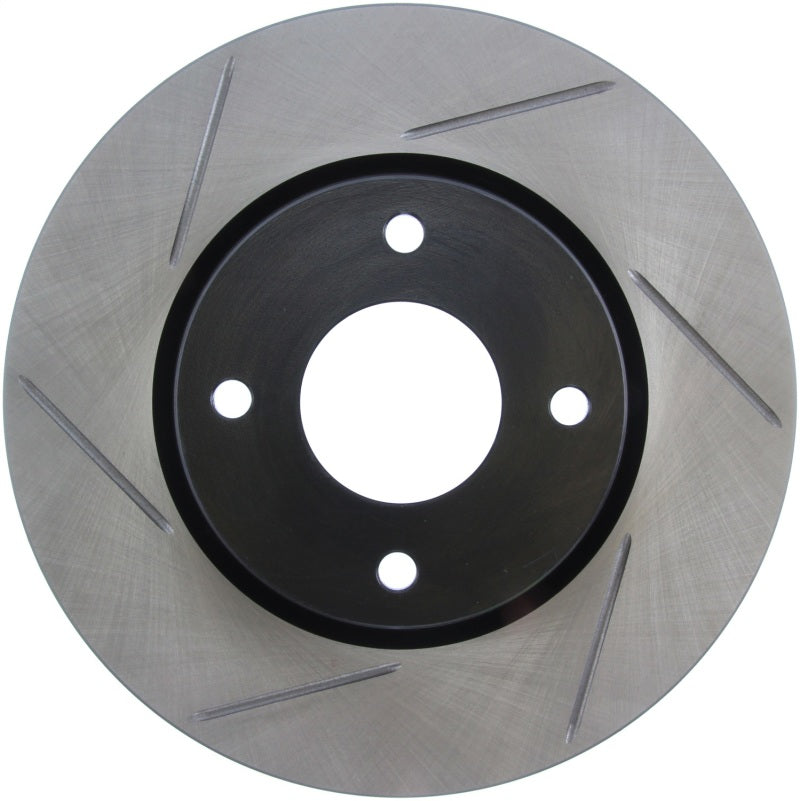 StopTech Power Slot 07-09 Nissan Sentra 2.0L/Versa / 10 Cube SportStop Front Slotted Right Rotor