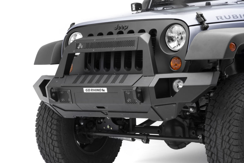 Go Rhino 07-20 Jeep Wrangler JL/JLU/JK/JKU/Gladiator JT Trailline 10 Light Mount Bar - GTR Auto