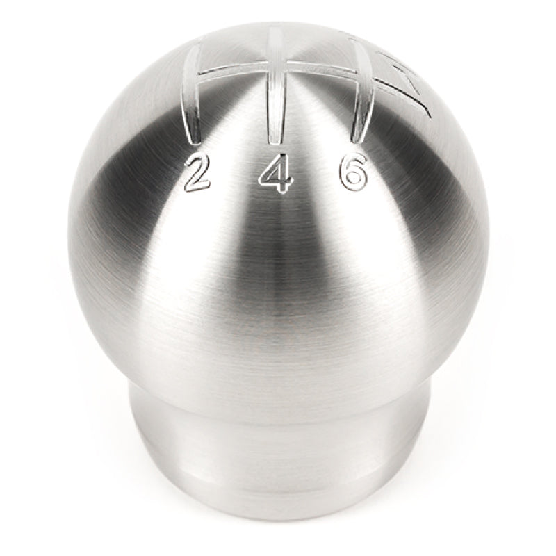 Raceseng Contour Shift Knob (Gate 2 Engraving) 9/16in.-18 Adapter - Brushed