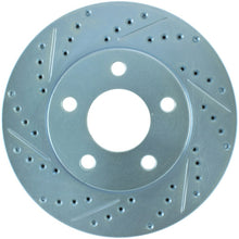 Load image into Gallery viewer, StopTech Select Sport 97-03 Pontiac Grand Prix Slotted and Drilled Right Front Rotor