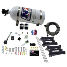 Load image into Gallery viewer, Nitrous Express Dual/4150/Alcohol Nitrous Kit (50-300HP) w/10lb Bottle