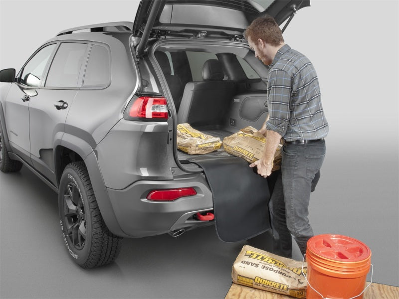 WeatherTech 2022+ Jeep Grand Wagoneer Cargo Liner - Tan (w/ Bumper Protector)