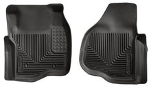 Load image into Gallery viewer, Husky Liners 11-12 Ford F250/F350/F450 Series Reg/Super/Crew Cab X-Act Contour Black Floor Liners - GTR Auto