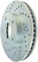 Load image into Gallery viewer, StopTech Select Sport 98-03 GMC Jimmy / 98-04 Sonoma Pickup 4WD Slotted/Drilled Right Front Rotor