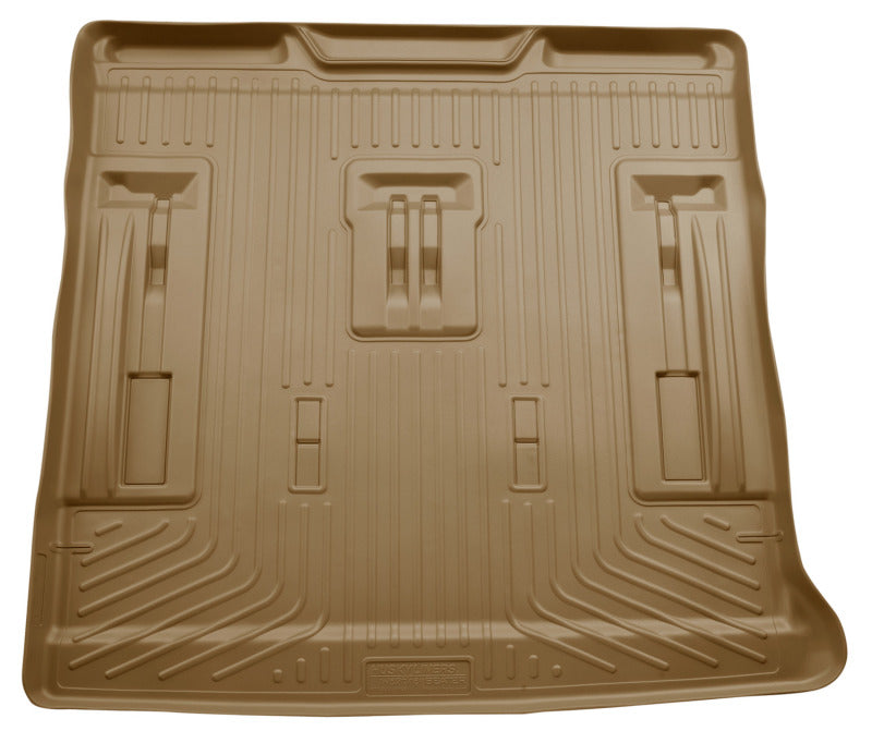Husky Liners 07-13 GM Escalade/Suburban/Yukon WeatherBeater Tan Rear Cargo Liners - GTR Auto