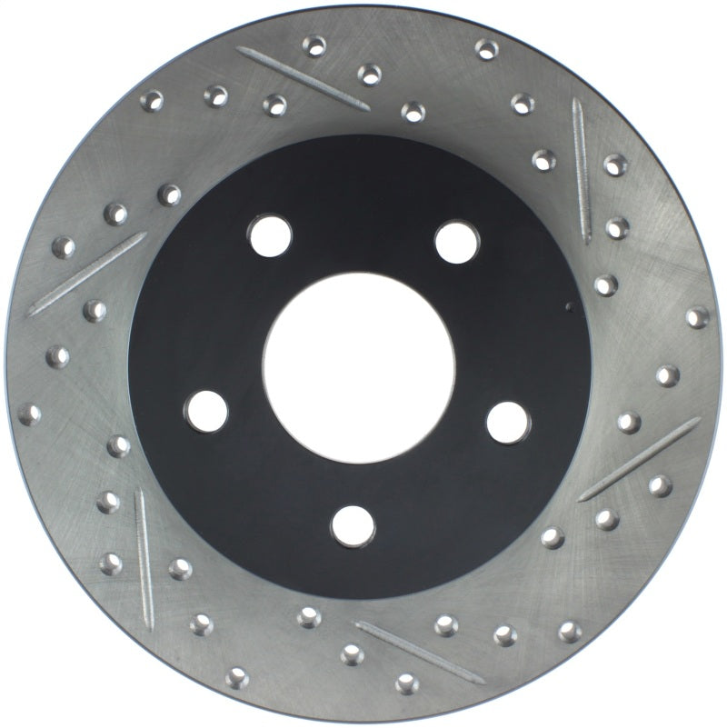StopTech 05-09 Pontiac G5/05-10 G8 / 05-08 Chevrolet Cobalt Slotted & Drilled Rear Left Rotor