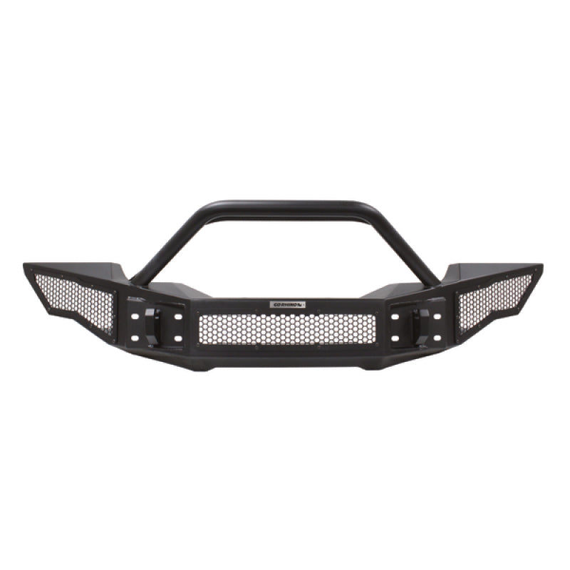 Go Rhino 07-20 Jeep Wrangler JL/JLU/JK/JKU/Gladiator JT Rockline Full Width Bumper w/ Overrider - GTR Auto