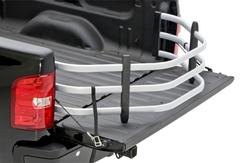 AMP Research 2007-2017 Chevrolet Silverado Standard Bed Bedxtender - Silver - GTR Auto