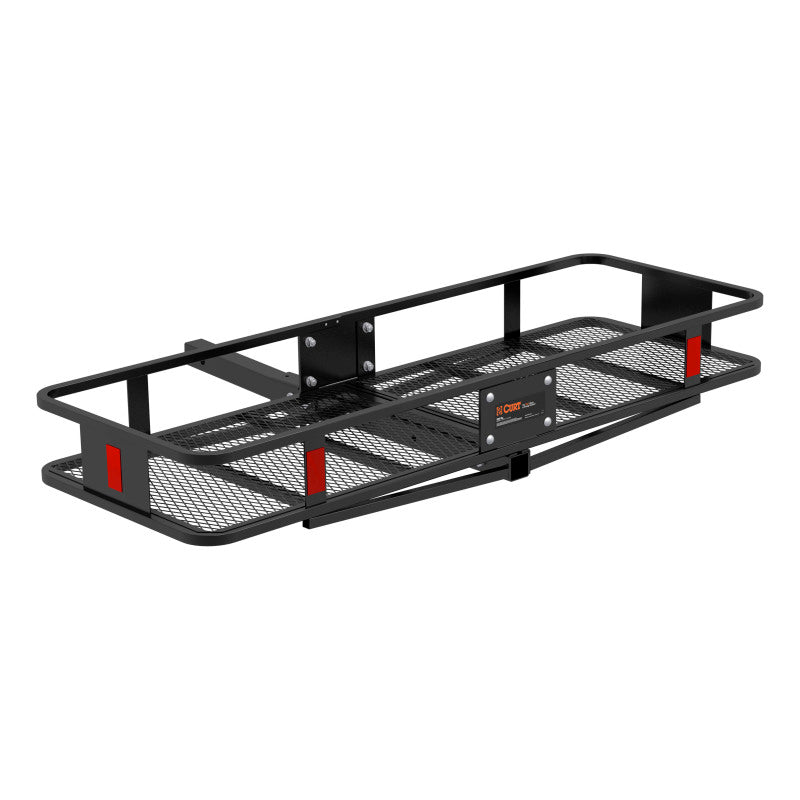 Curt 60in x 20in Basket-Style Cargo Carrier (Folding 2in Shank)