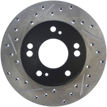 Load image into Gallery viewer, StopTech 90-99 Eagle Talon / 4/89-01 Mitsubishi Eclipse Right Front Slotted &amp; Drilled Rotors