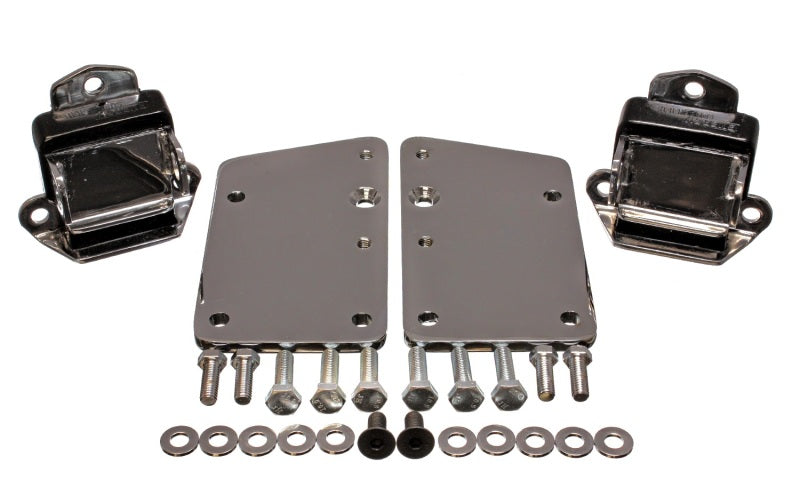 Energy Suspension LS Series Black Motor Conversion Set - Chrome Plated - GTR Auto