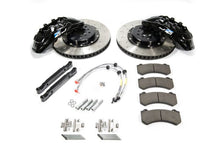 Load image into Gallery viewer, Alcon 2009+ Nissan GT-R R35 412x36mm Rotor Sky Blue 6 Piston Caliper RC6 Front Axle Kit