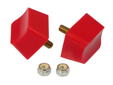 Load image into Gallery viewer, Prothane Universal Bump Stop 1X1 3/4X1 7/16 Crvd Top - Red