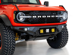 Addictive Desert Designs 21-22 Ford Bronco Bomber Front Bumper (w/ 3 Baja Designs LP4 Mounts) - GTR Auto
