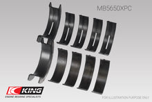 Load image into Gallery viewer, King Engine Bearings Ford 370/ 429/ 460 16V OHV (Size STDX) Main Bearing Set
