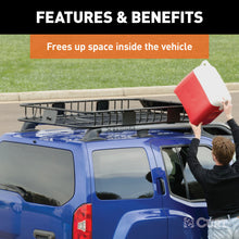 Load image into Gallery viewer, Curt 21in x 37in Roof Rack Cargo Carrier Extension