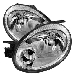 xTune Dodge Neon 03-05 / Plymouth Neon 03-05 Crystal Headlights Chrome HD-JH-DN03-C