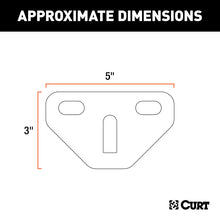 Load image into Gallery viewer, Curt Weight Distribution Bolt-On Hookup Brackets (2-Pack)