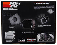 Load image into Gallery viewer, K&amp;N Street Metal Intake System 08-16 Harley-Davidson Shaker Silver H/D Touring Models