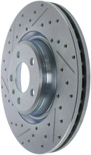 Load image into Gallery viewer, StopTech Select Sport 14-19 Audi A4i Slotted and Drilled Right Front Rotor