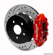 Load image into Gallery viewer, Wilwood Narrow Superlite 4R Rear Brake Kit 14.00in Red 2020-Up Jeep JT w/ Lines