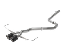 Load image into Gallery viewer, aFe Takeda Exhaust Cat-Back 19-20 Hyundai Veloster 304SS Carbon Fiber Dual Tips Exhaust