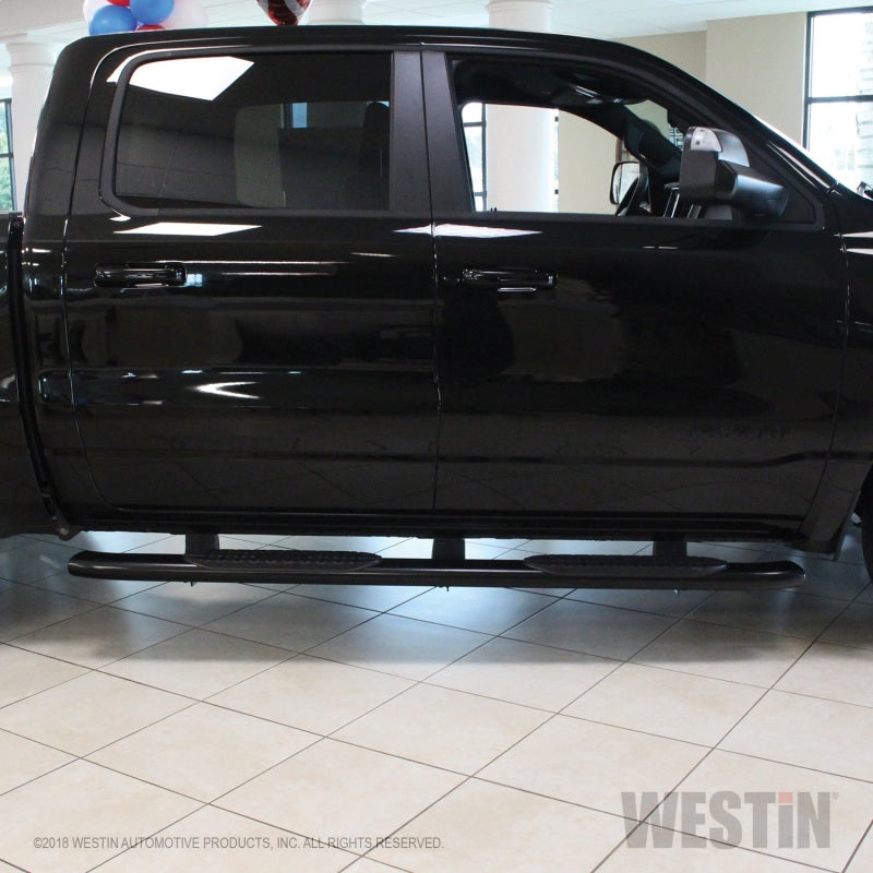 Westin 2019 Ram 1500 Crew Cab (Excl. 2019 Ram 1500 Classic) PRO TRAXX 5 Oval Nerf Step Bars - Black