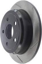 Load image into Gallery viewer, StopTech Power Slot 07-13 Jeep Wrangler Rear Left Slotted Rotor