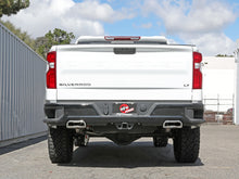 Load image into Gallery viewer, aFe Gemini XV 4in to Dual 3in 304 SS Cat-Back Exhaust w/ Cutout 19-21 GM Silverado/Sierra V8-6.2L