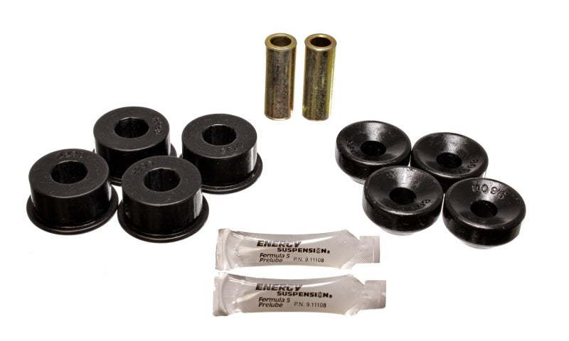Energy Suspension 90-97 Honda Accord/Odyssey / 92-01 Prelude Black Front Shock Upper and Lower Bushi - GTR Auto