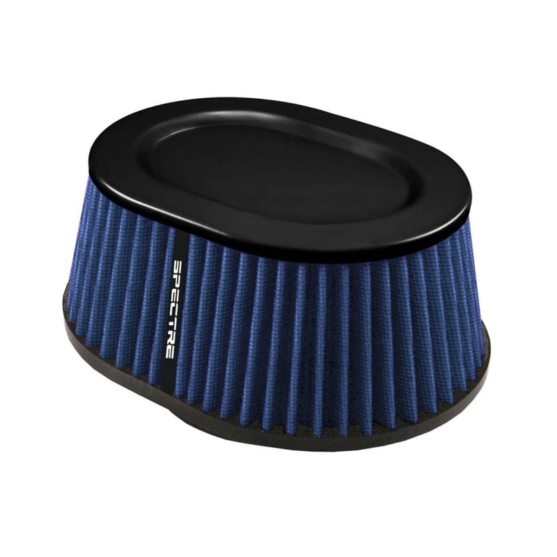 Spectre Conical Air Filter Oval 4in. - Blue