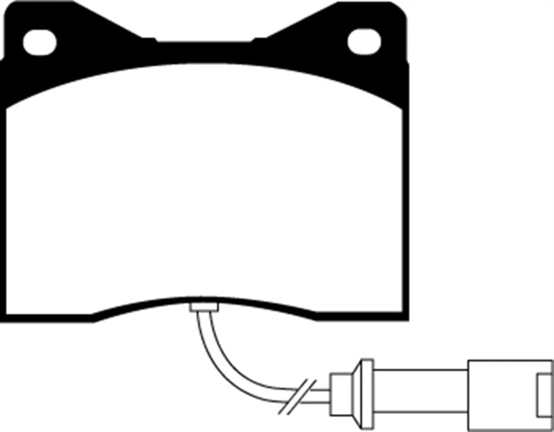 EBC 79-86 Alfa Romeo 6 2.0 Greenstuff Front Brake Pads