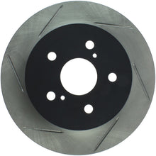 Load image into Gallery viewer, StopTech 15-16 Nissan NX200T / NX300H Slotted Rear Right Sport Brake Rotor