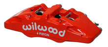 Load image into Gallery viewer, Wilwood Caliper-Forged Dynapro 6 5.25in Mount-Red-L/H 1.62/1.12/1.12in Pistons 1.10in Disc