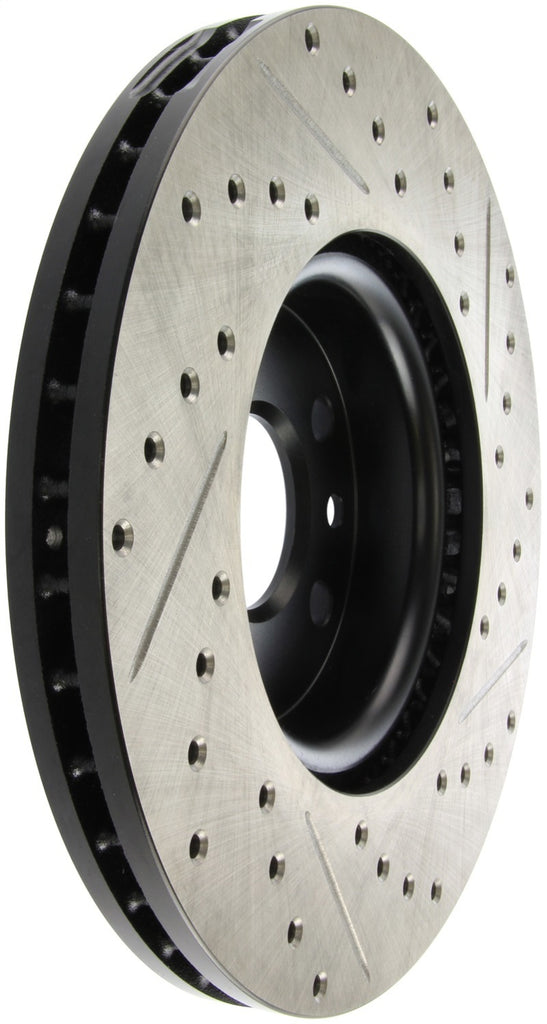 StopTech Sport Drilled & Slotted Rotor - Front Right