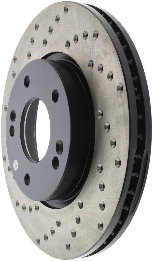 StopTech 03-08 Hyundai Tiburon / 06-09 Kia Optima Drilled Right Front Rotors