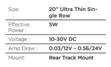 Load image into Gallery viewer, Go Rhino Xplor Flash Series Sgl Multi Function LED Light Bar (Track Mount) 20in. - Blk