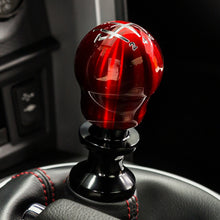 Load image into Gallery viewer, Raceseng Contour Shift Knob (Gate 1 Engraving) Mini R50 / R52 / R53 Adapter - Red Translucent