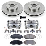 Power Stop 06-11 Honda Civic Front Autospecialty Brake Kit w/Calipers
