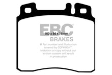 Load image into Gallery viewer, EBC 98-99 Mercedes-Benz CL500 5.0 Yellowstuff Front Brake Pads