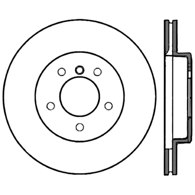 StopTech CryoStop High Carbon Rotor - Front