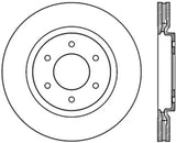 Stoptech 08-10 Infiniti QX56 Front Performance Cyro Brake Rotor