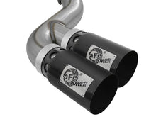 Load image into Gallery viewer, aFe Power 15-16 Ford F250/F350 6.7L Diesel Rebel XD 4in 409 SS DPF-Back Exhaust System - Black Tips