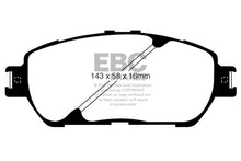 Load image into Gallery viewer, EBC 02-03 Lexus ES300 3.0 Greenstuff Front Brake Pads