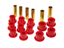 Load image into Gallery viewer, Prothane 86.5-97 Nissan Hardbody 4wd Spring &amp; Shackle Bushings - Red