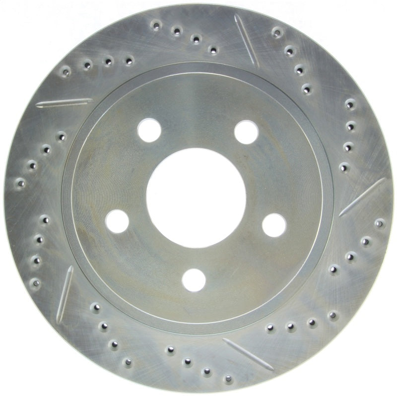 StopTech Select Sport 93-97 Pontiac Firebird/93-97 Chevrolet Camaro Slotted/Drilled Left Rear Rotor