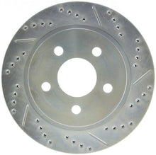 Load image into Gallery viewer, StopTech Select Sport 93-97 Pontiac Firebird/93-97 Chevrolet Camaro Slotted/Drilled Left Rear Rotor