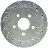 StopTech Select Sport 93-97 Pontiac Firebird/93-97 Chevrolet Camaro Slotted/Drilled Left Rear Rotor