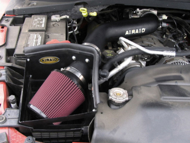 Airaid 04-06 Dodge Durango 4.7L CAD Intake System w/ Tube (Oiled / Red Media)