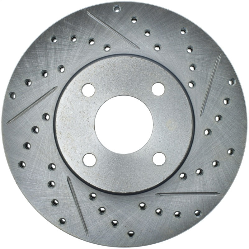 StopTech Select Sport Drilled & Slotted Rotor - Rear Right
